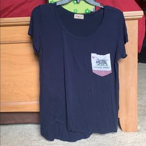 Navy Blue California Republic T-Shirt